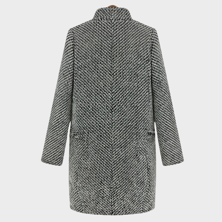 Cherry | Long Jacket Coat made of Wool