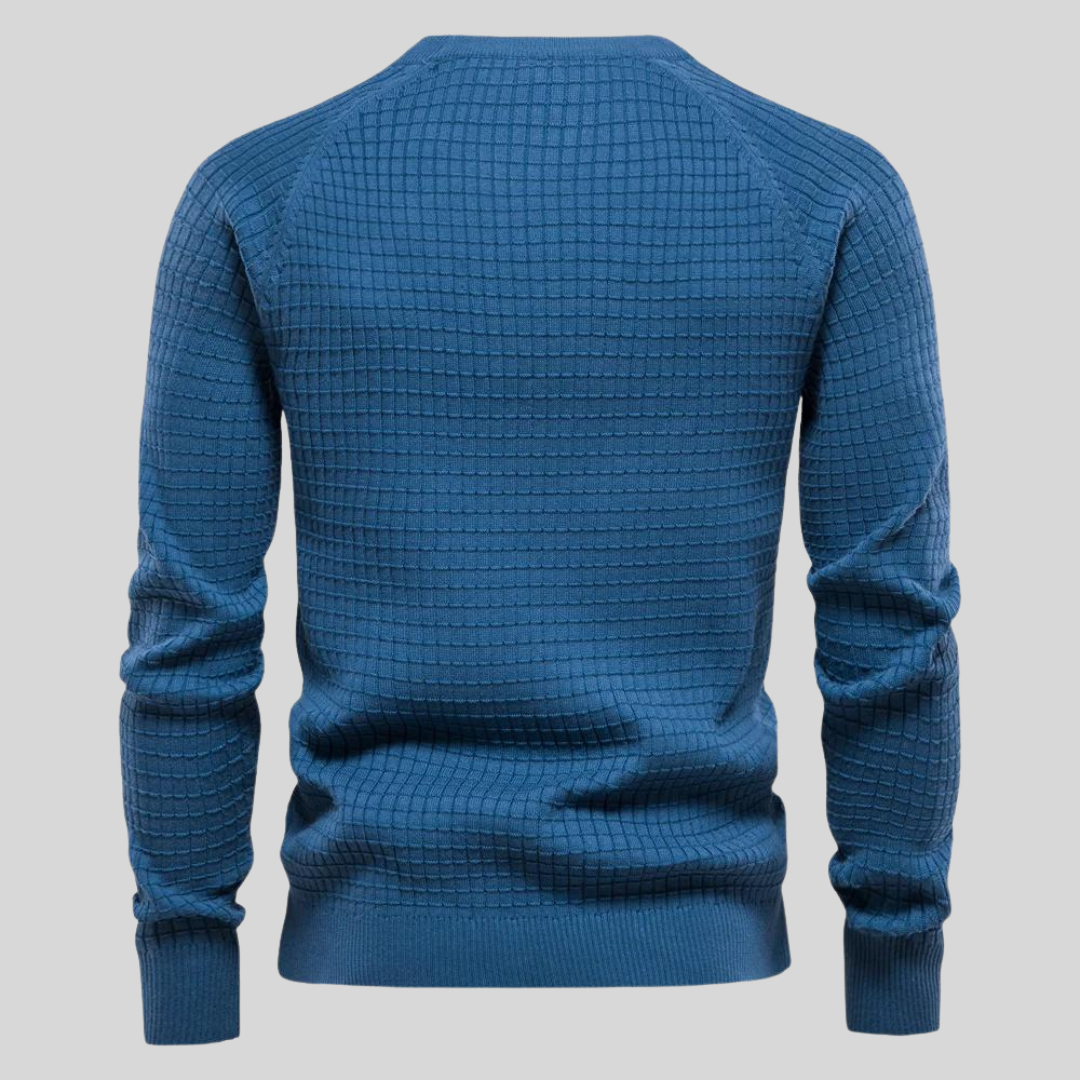 Steve | Knit sweater with logo