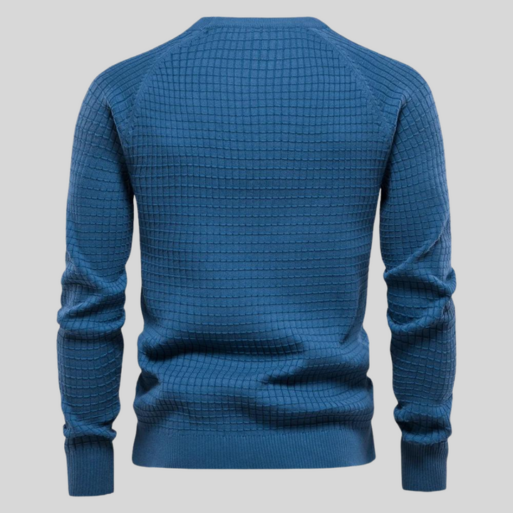 Steve | Knit sweater with logo