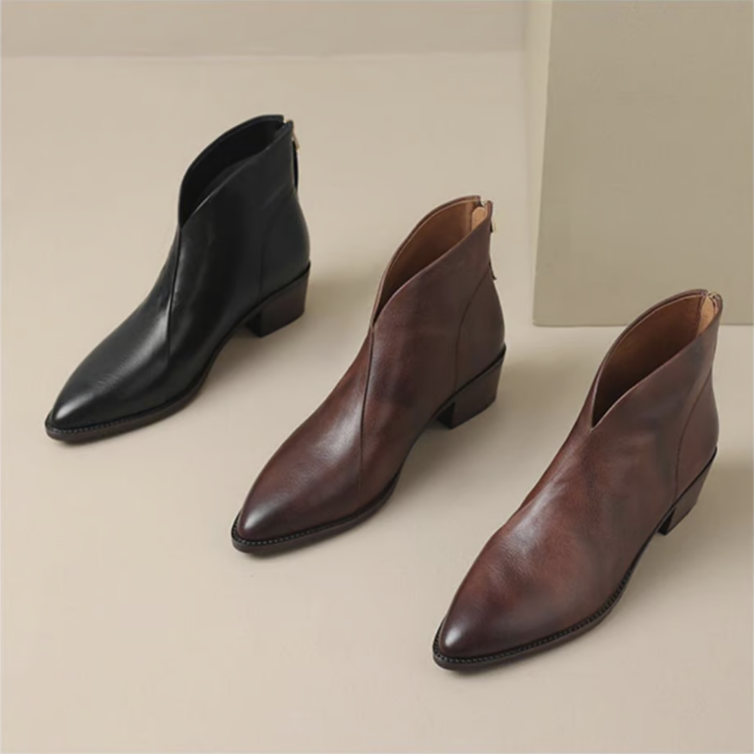 Monvella | Eleganckie botki