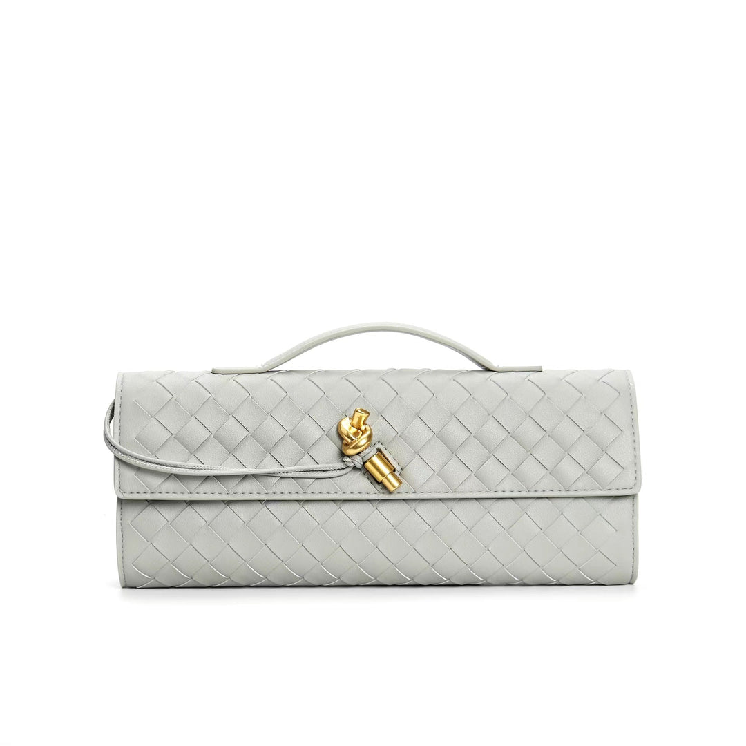 Pochette pour femmes en cuir véritable - Élégante et polyvalente