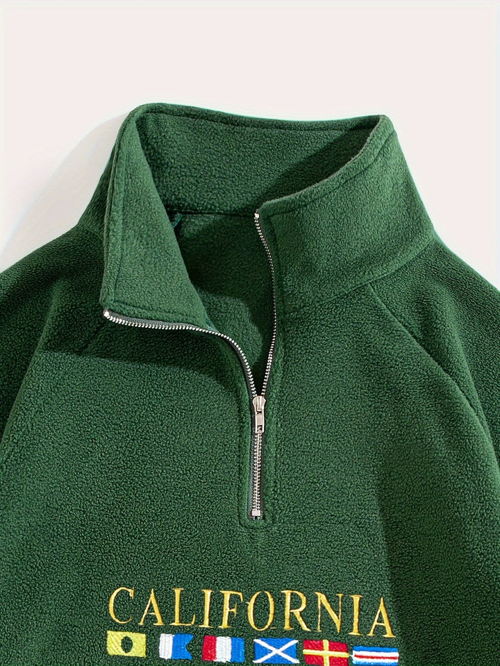 Carter | Herren Sweatshirt mit Half-Zip