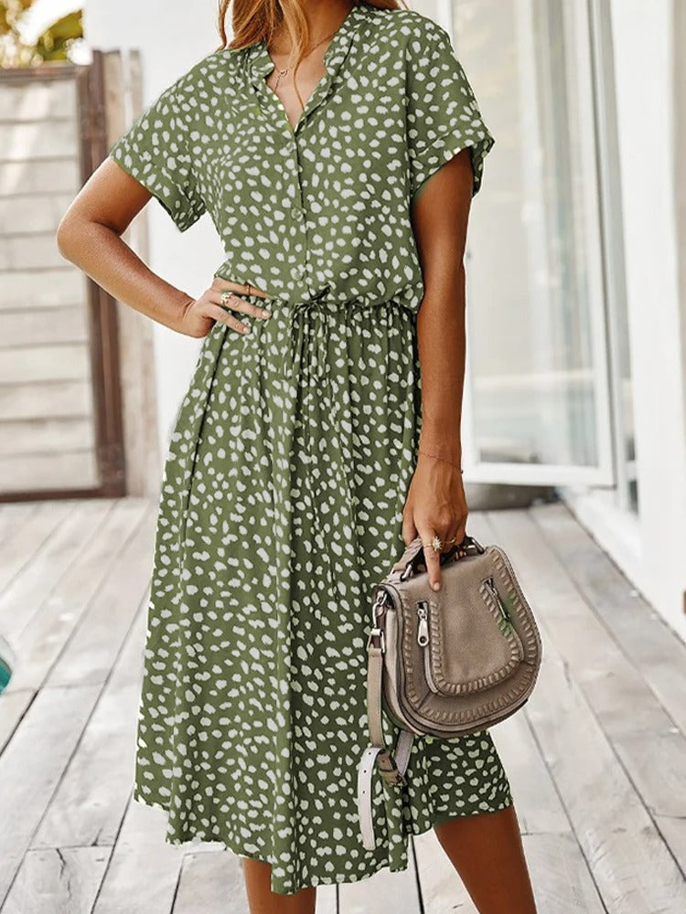 Airy Midi Summer Dress Women – Elegant, Light & Comfortable