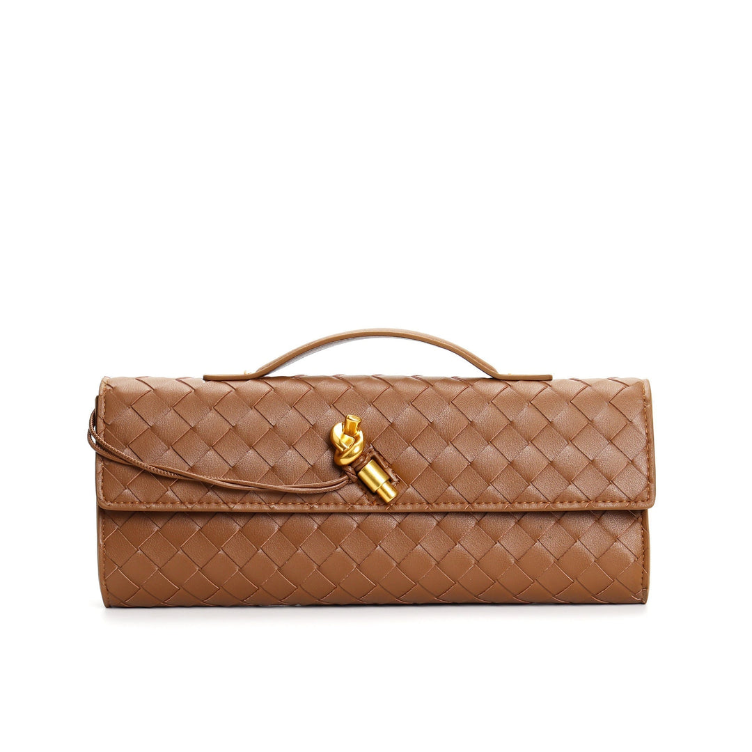 Pochette pour femmes en cuir véritable - Élégante et polyvalente