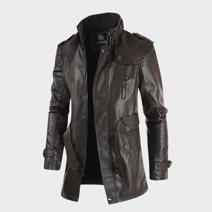Octona Veste en Cuir Longue
