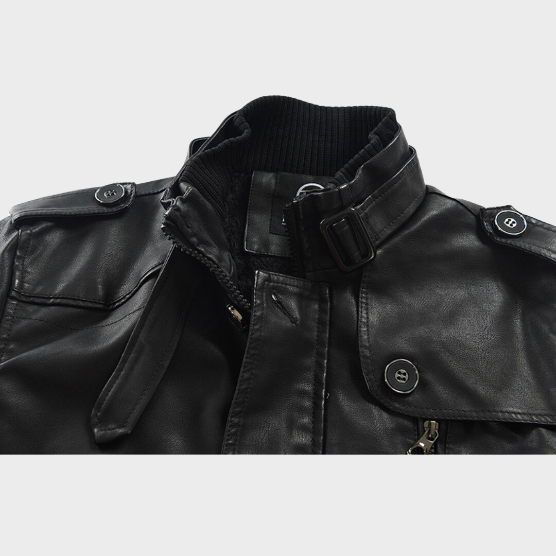 Octona Veste en Cuir Longue