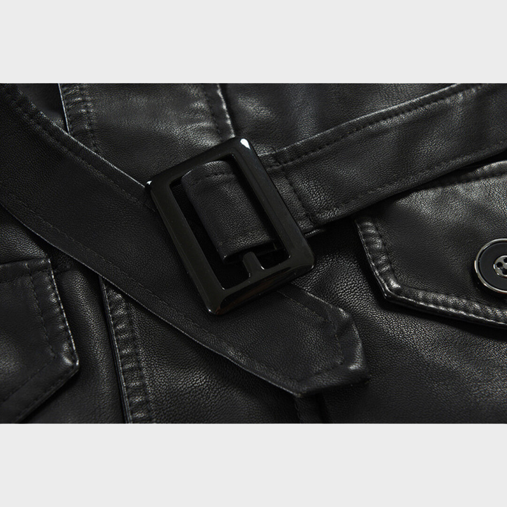 Octona Veste en Cuir Longue