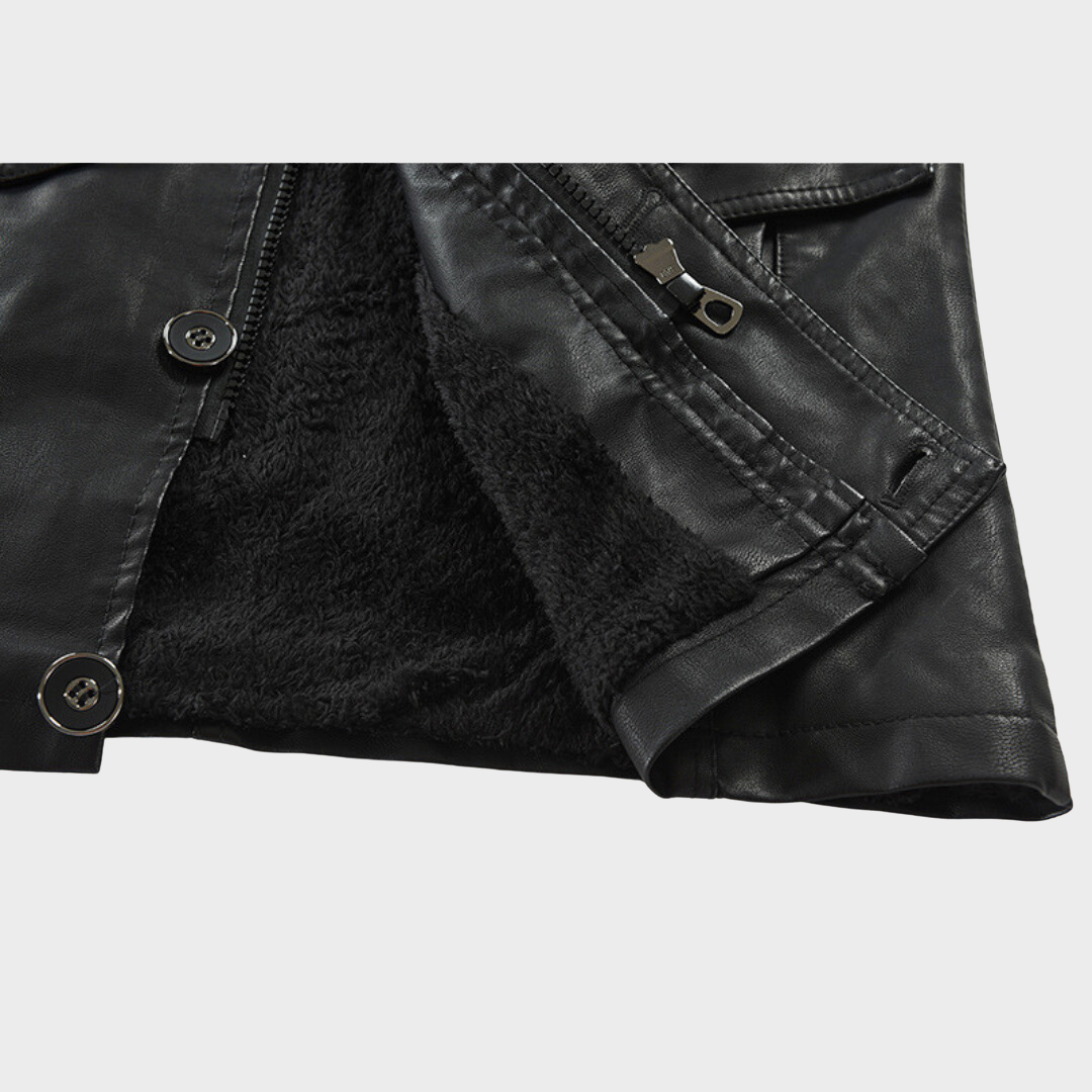 Octona Veste en Cuir Longue