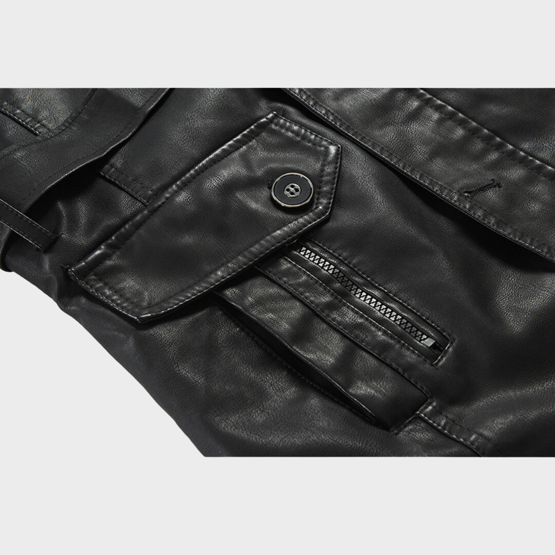 Octona Veste en Cuir Longue