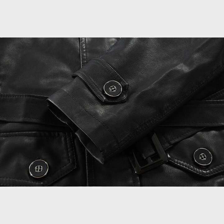Octona Veste en Cuir Longue