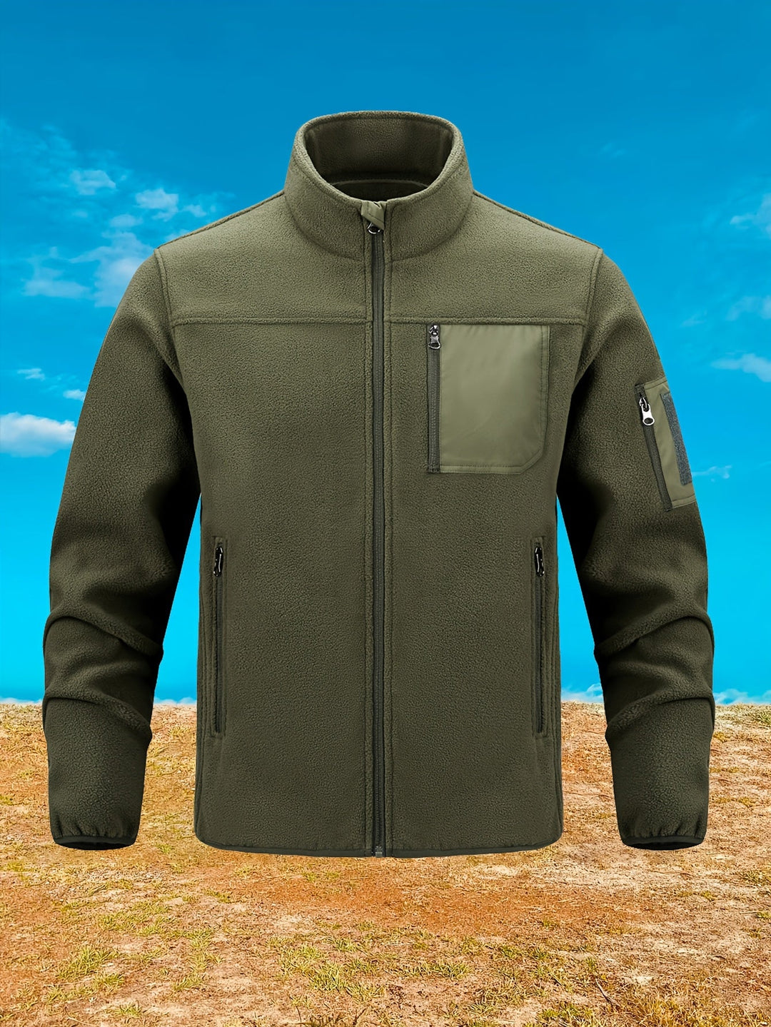 Hayden | Men's outdoor jacket with zipper