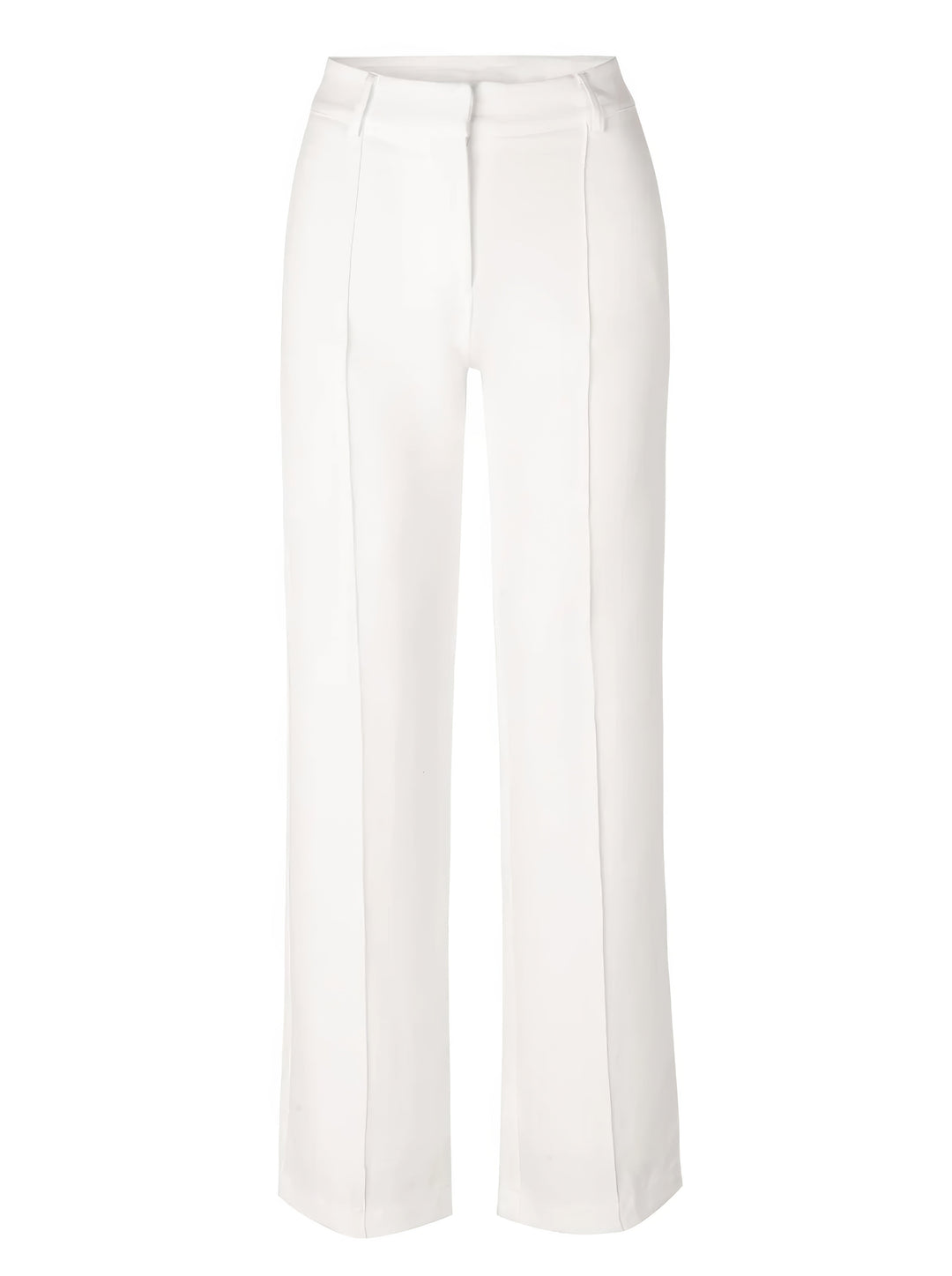 Women's high-waist pants with straight leg – Elegant business look