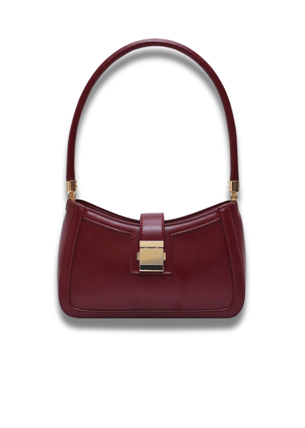 Women's Shoulder Bag Black – Elegant & with Zipper