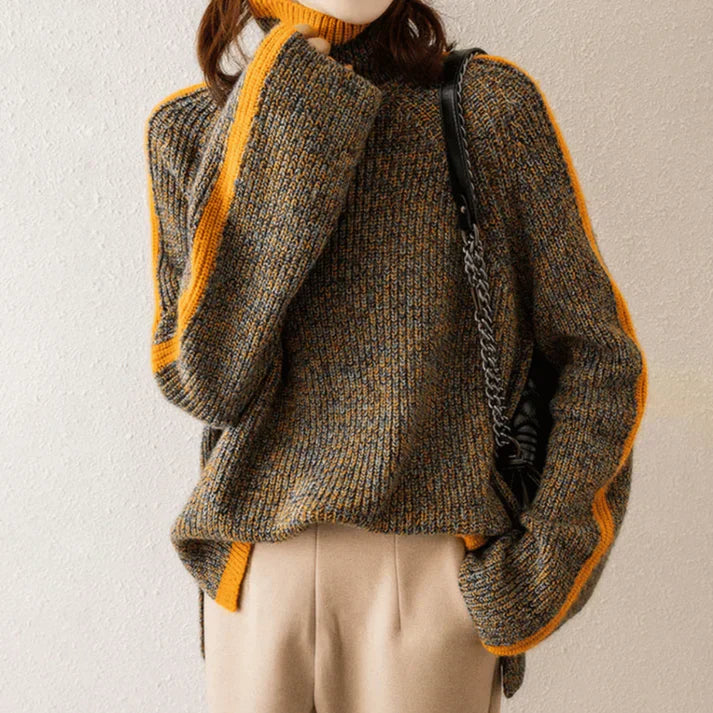 Gisela | Pull à col roulé élégant