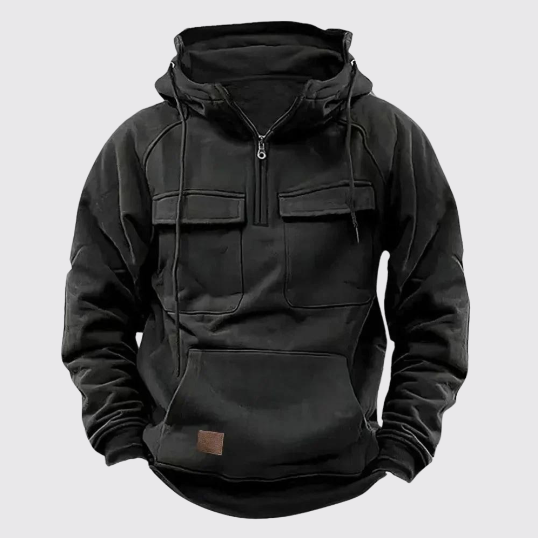 Men's Casual Hoodie – modern hooded sweatshirt with slim fit