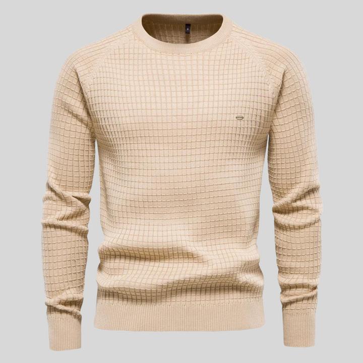 Steve | Knit sweater with logo