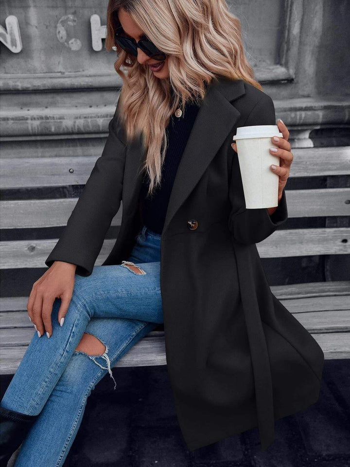 Damen Jacke Regular Fit Gevoerde stof A