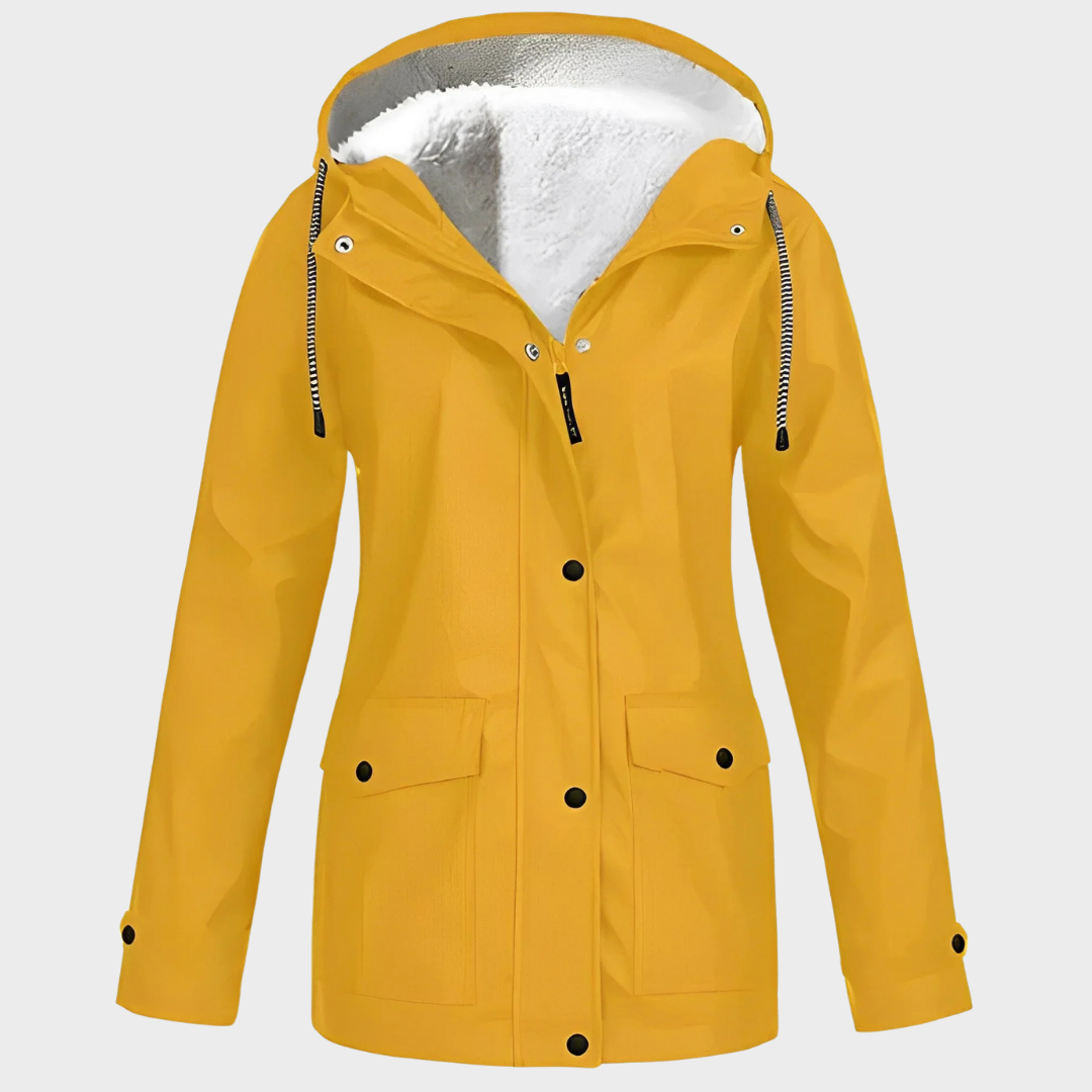 Elvie | Fleece-lined raincoat