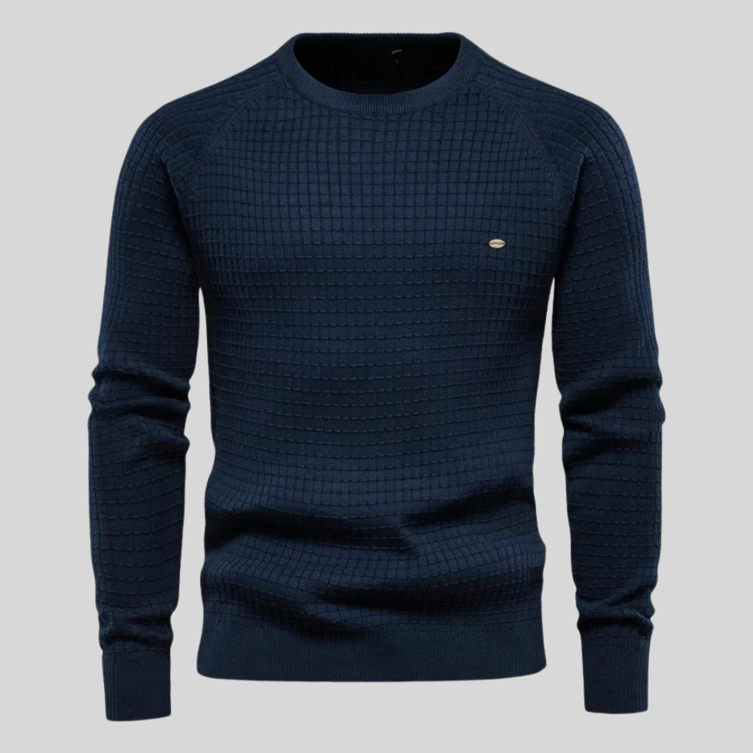 Steve | Knit sweater with logo