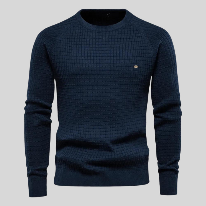 Steve | Knit sweater with logo