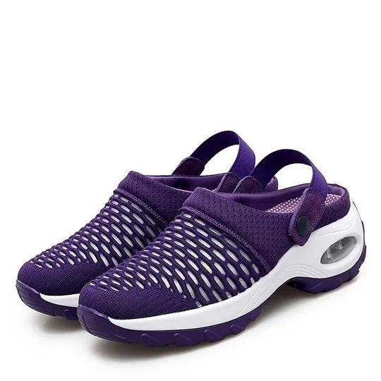 Women's Air Cushion Orthopedic Running Shoes – Slip-On Comfort Sneakers