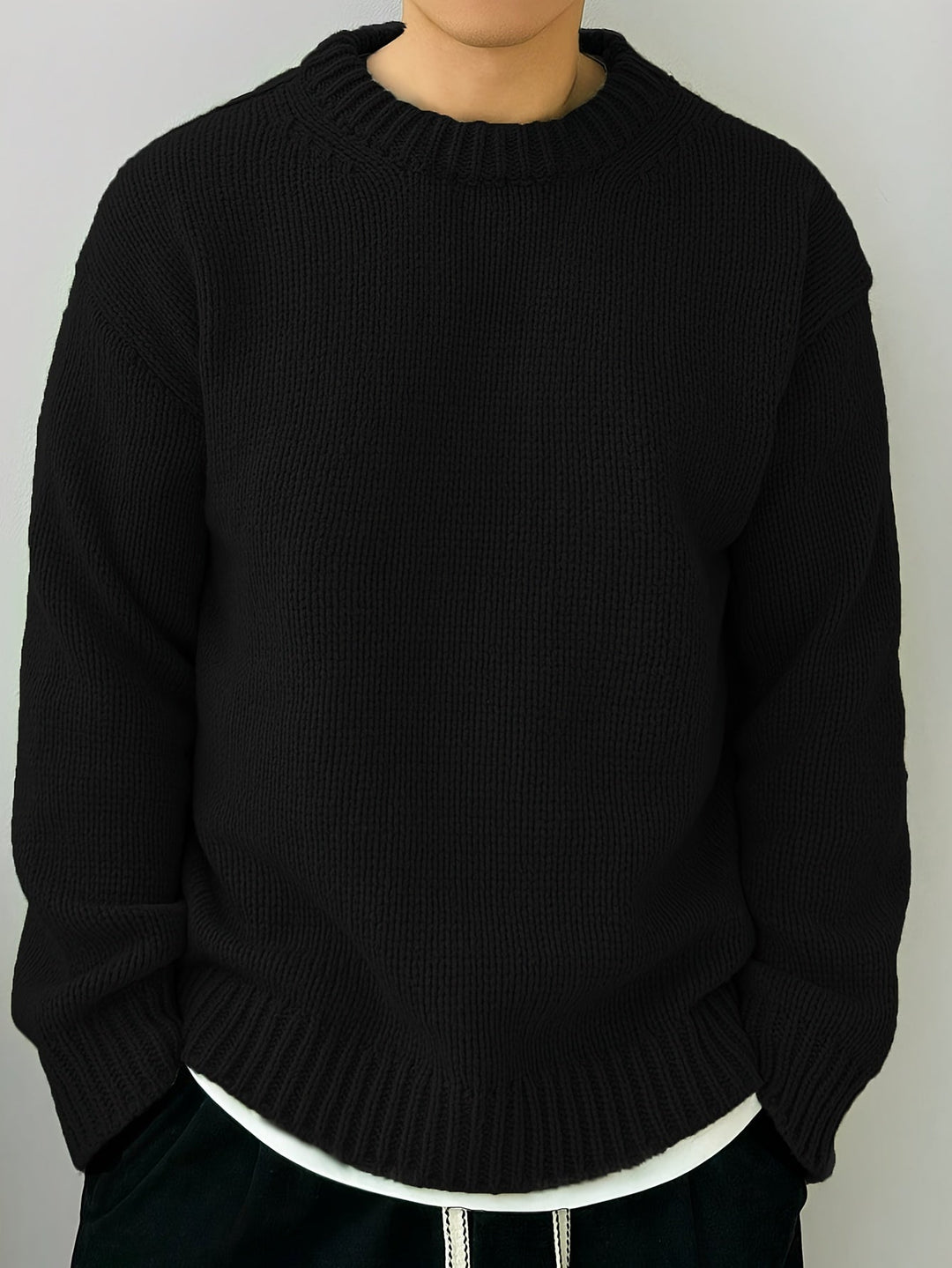 Miles | Herren Pullover mit Drop-Shoulder