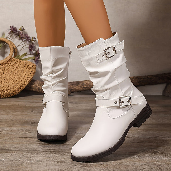 Lorraine | Botas holgadas para mujer con hebilla