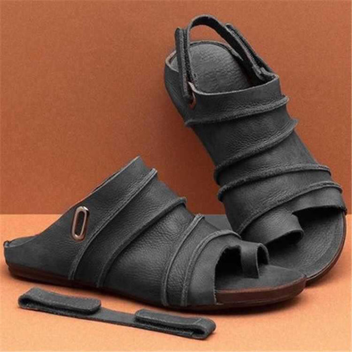 Women's Orthopedic Leather Sandals for Foot Correction