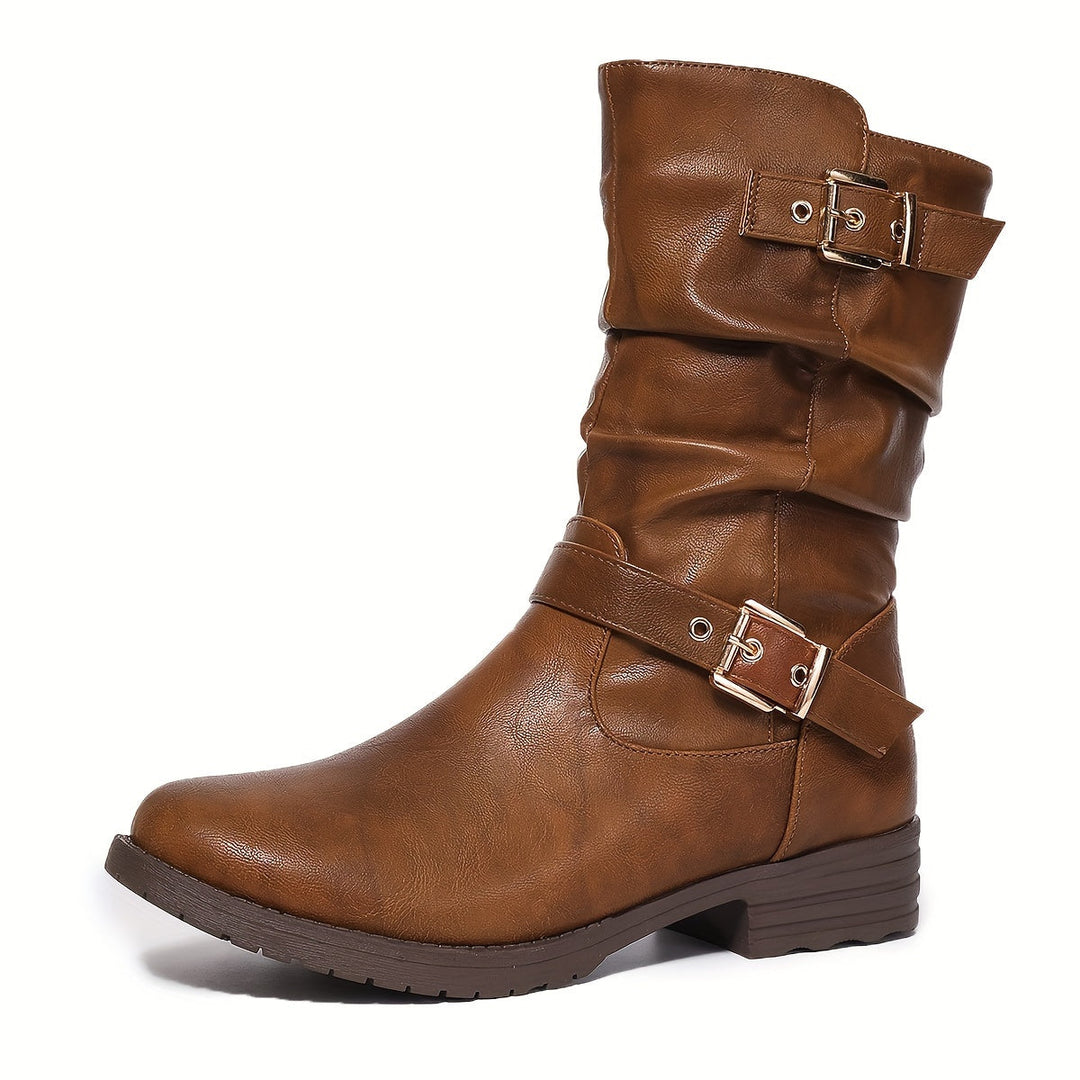 Lorraine | Botas holgadas para mujer con hebilla