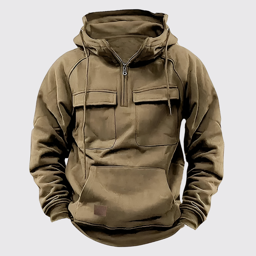 Men's Casual Hoodie – modern hooded sweatshirt with slim fit