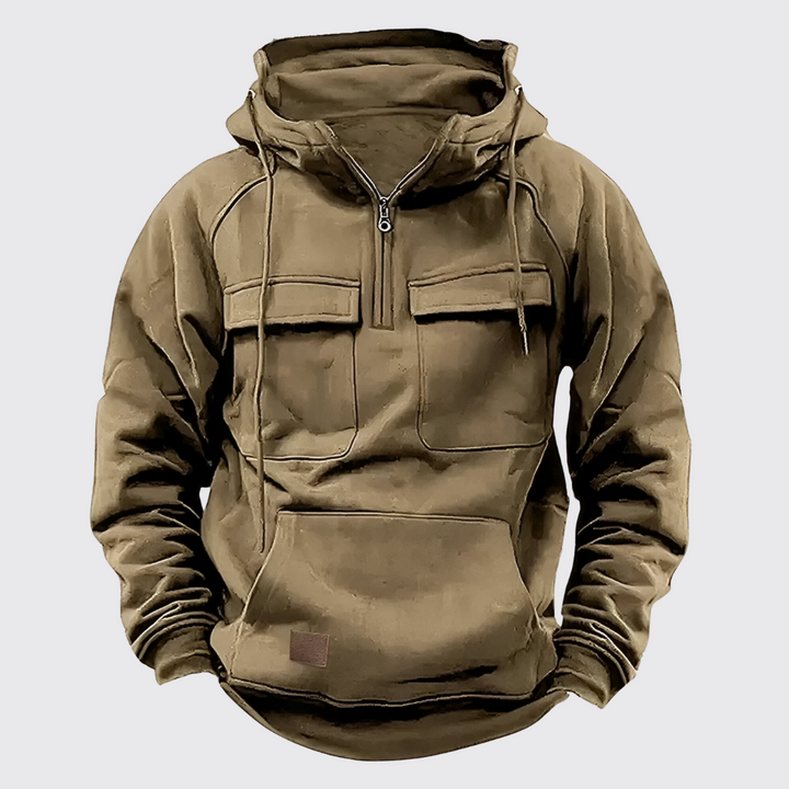 Men's Casual Hoodie – modern hooded sweatshirt with slim fit