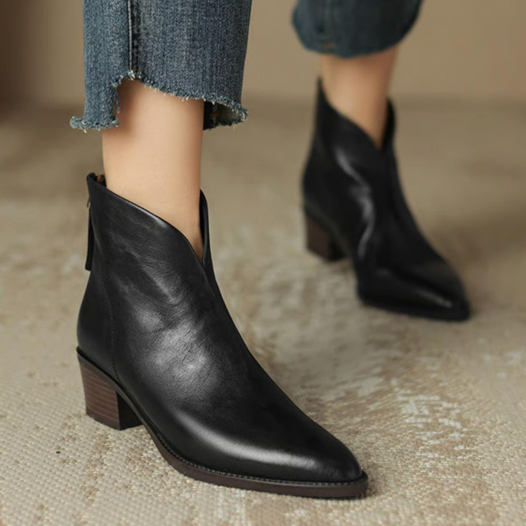 Monvella | Eleganckie botki