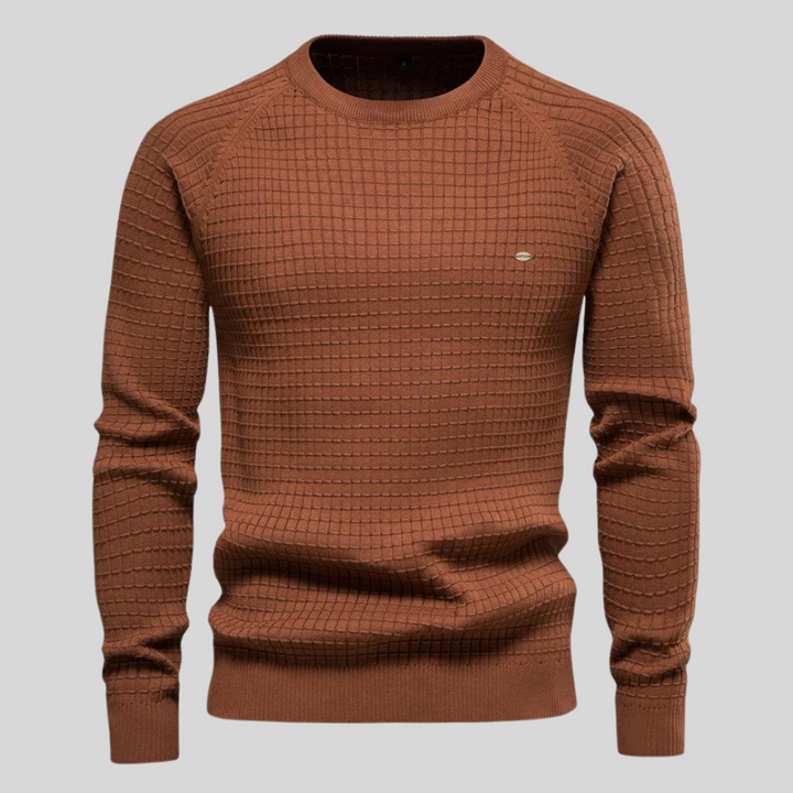 Steve | Knit sweater with logo