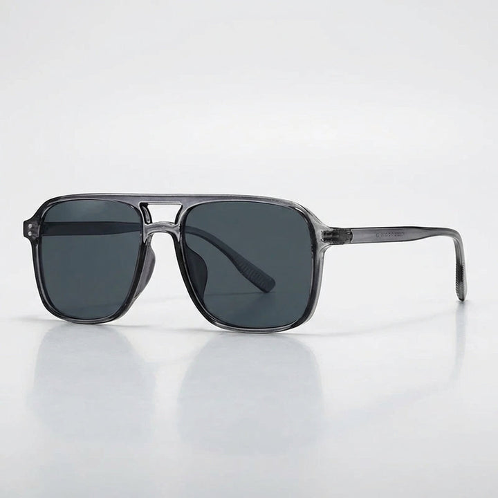 Oversized Retro Square Aviator Sunglasses – Stylish UV Protection Glasses