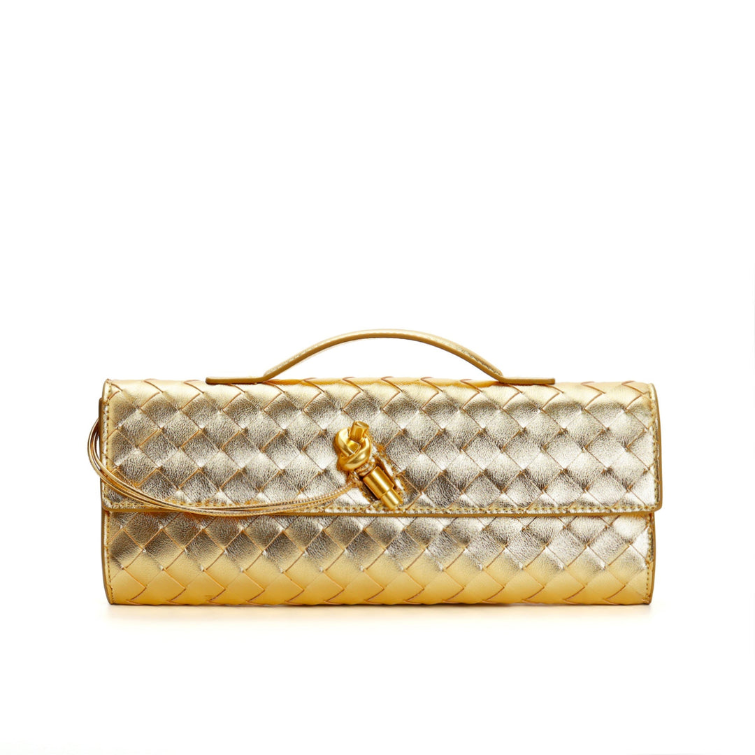 Pochette pour femmes en cuir véritable - Élégante et polyvalente