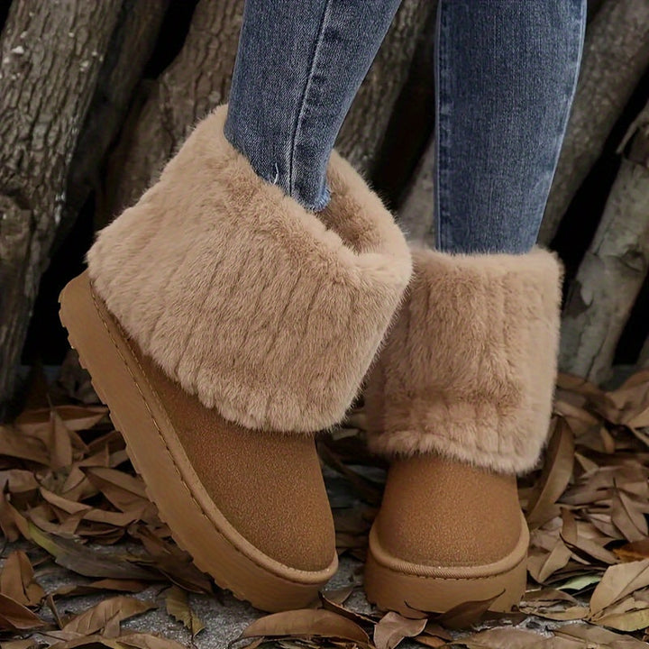 Loretta | Damen Winterstiefel mit Plateau