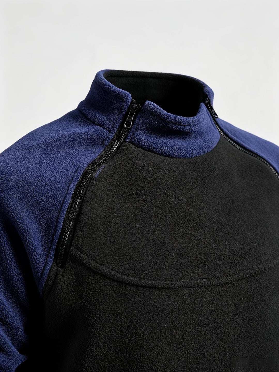 Nolan | Herren Pullover mit Zip-Detail und Stehkragen