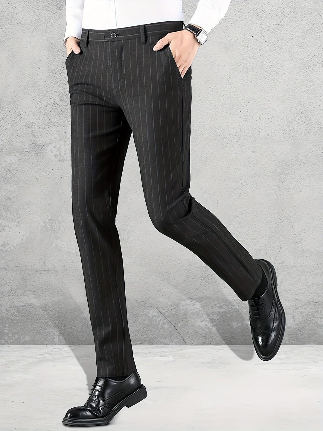 Wallace | Herren Business-Hose Slim Fit