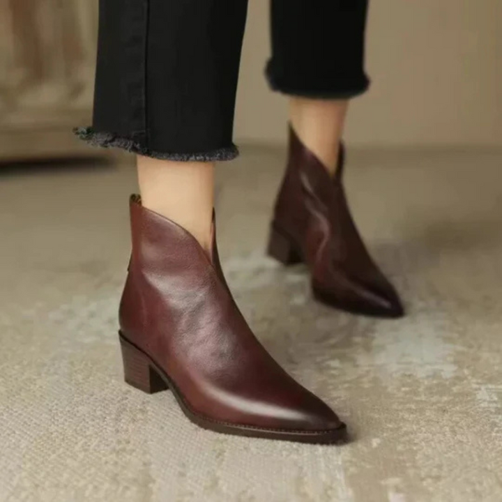 Monvella | Eleganckie botki