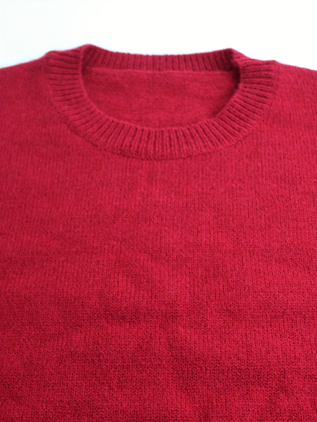 Lydia | Damen Rippstrick Pullover mit gestreiften Bündchen