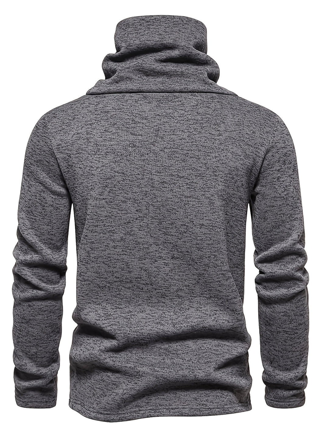 Nash | Herren Pullover mit Slouchy Kragen und Knöpfen