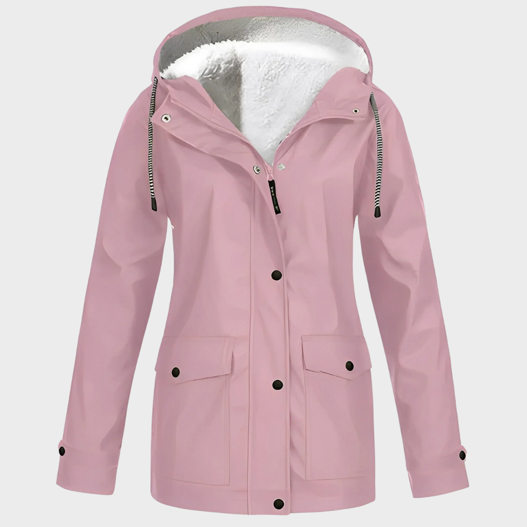 Elvie | Fleece-lined raincoat