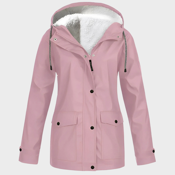 Elvie | Fleece-lined raincoat