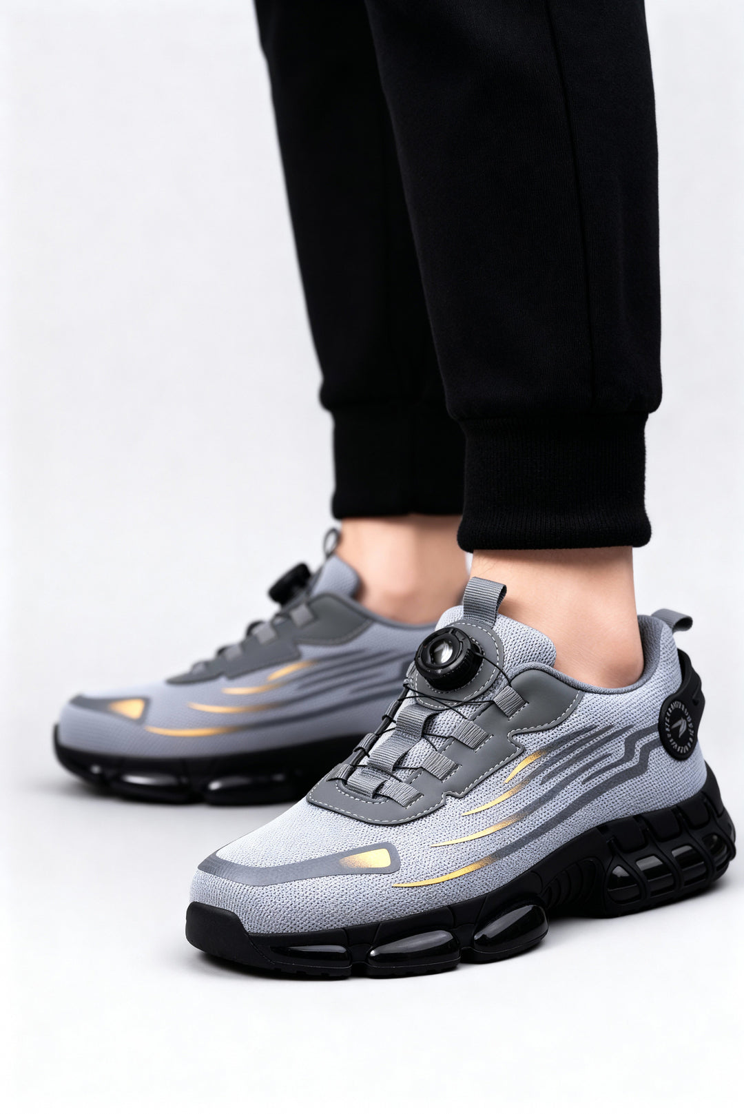 Zapatillas de seguridad para mujer con puntera de acero y suela antiperforación – Calzado de trabajo ligero