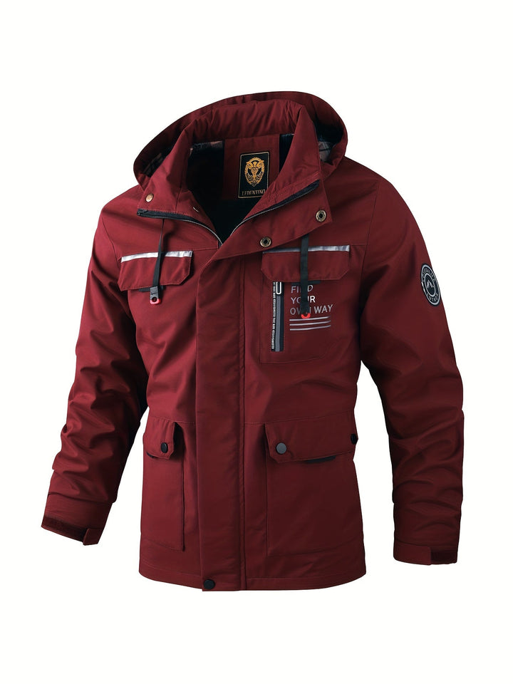 Nordfall Herren Winterjacke Wasserdicht