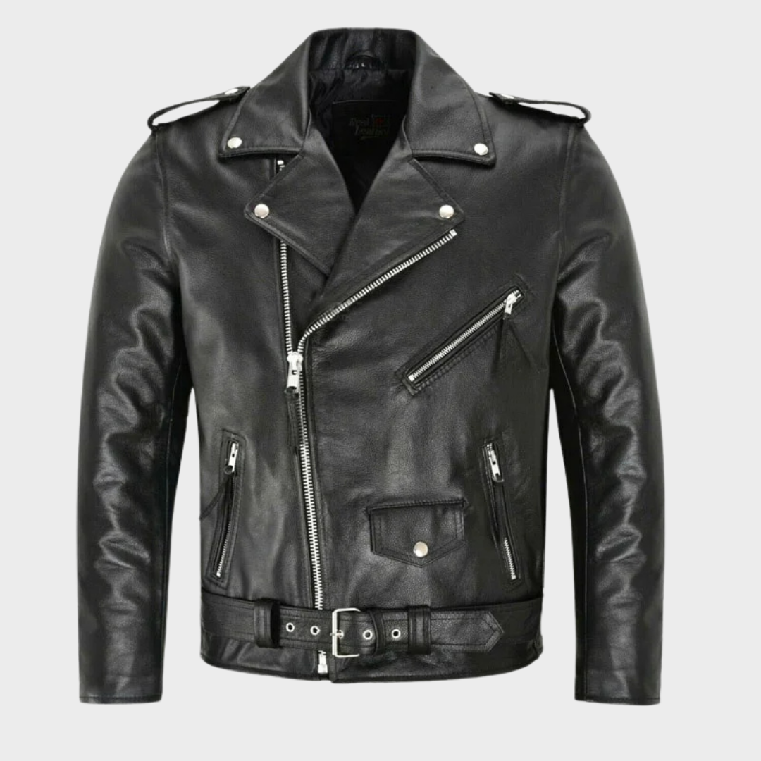 Piana Leather Motorcycle Jacket