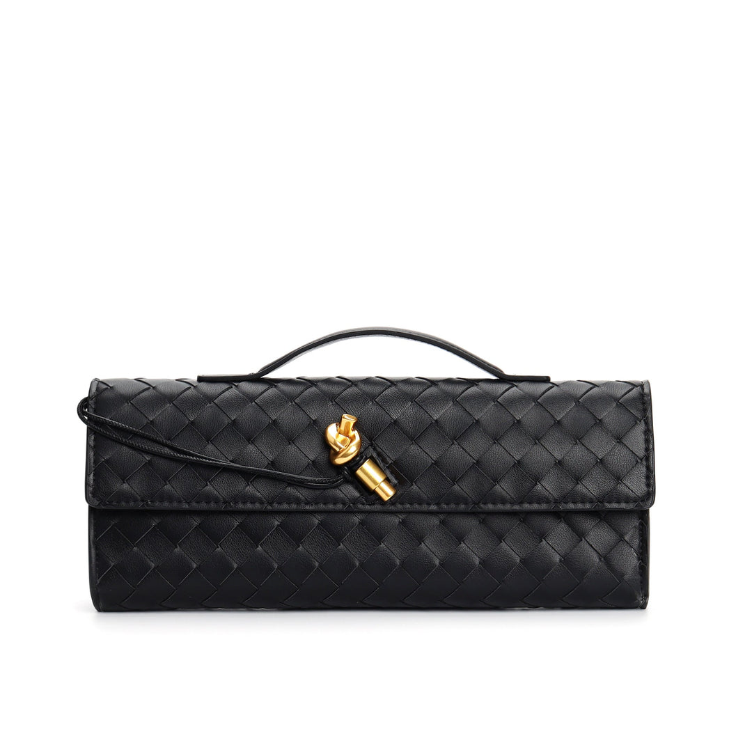 Pochette pour femmes en cuir véritable - Élégante et polyvalente