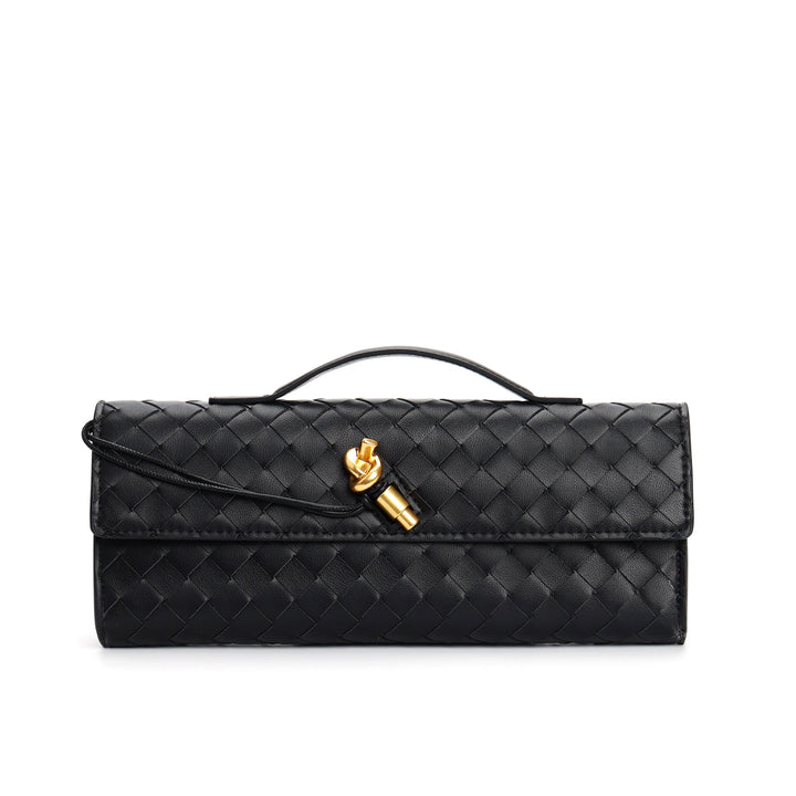 Pochette pour femmes en cuir véritable - Élégante et polyvalente