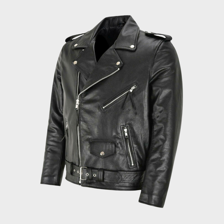 Piana Leather Motorcycle Jacket