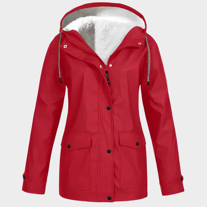 Elvie | Fleece-lined raincoat